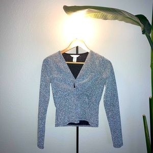 NWOT H&M Shimmer Top (S)